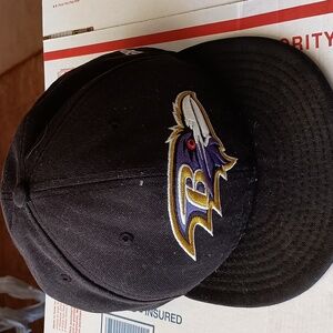 Baltimore Ravens official NFL Apparel hat Sz 7 3/8  $34 +Free hat or scarf.